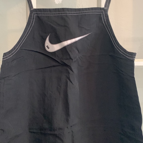 Nike swoosh woven mini dress spaghetti straps medium - Picture 9 of 12